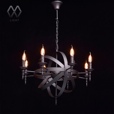Люстра подвесная MW-Light 249017208 Замок 8x60W E14